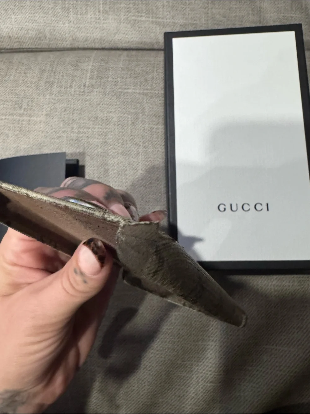Gucci Ophidia GG Supreme iPhone 11 Pro Case 627114 Box Receipt $320